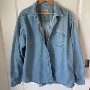 Dave & Busters Jean Work Shirt